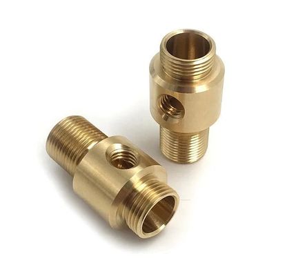 CNC-Drehdienst für hochpräzise Aluminium-Extrusionsprofil-Wärmeabwasseraufbereitungskomponenten