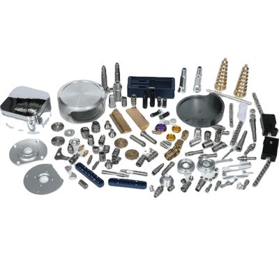 Mikrobearbeitung CNC-Aluminiumdrehteile für die Fräsen von Messing-Aluminium aus Edelstahl