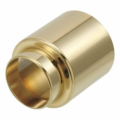 CNC-bearbeitete Teile aus Edelstahl und Titan mit PVD-Nitrid-Vakuumbeschichtung
