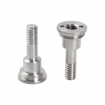 CNC-Präzisionsdrehen und Fräsen von Edelmetallstempelteilen aus Edelstahl