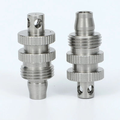 Mikrobearbeitung Bronze CNC-Bearbeitete Zubehörteile Teile mit Toleranz 0,01-/-0,005 mm
