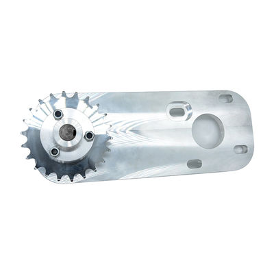 Präzisionsbearbeitetes Aluminiumteil für kleine CNC-Maschinen Toleranz 0,01-/-0,005 mm