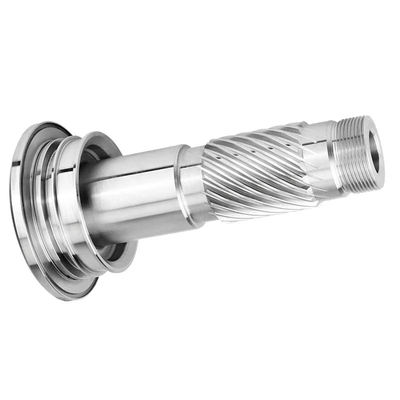 Präzisions-CNC-Dreh- und Fräsen von Edelstahlteilen für die kundenspezifische Metallverarbeitung